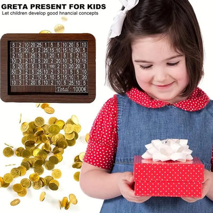 Money Saving Challenge Box(Piggy Bank)