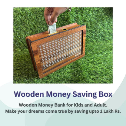 Money Saving Challenge Box(Piggy Bank)