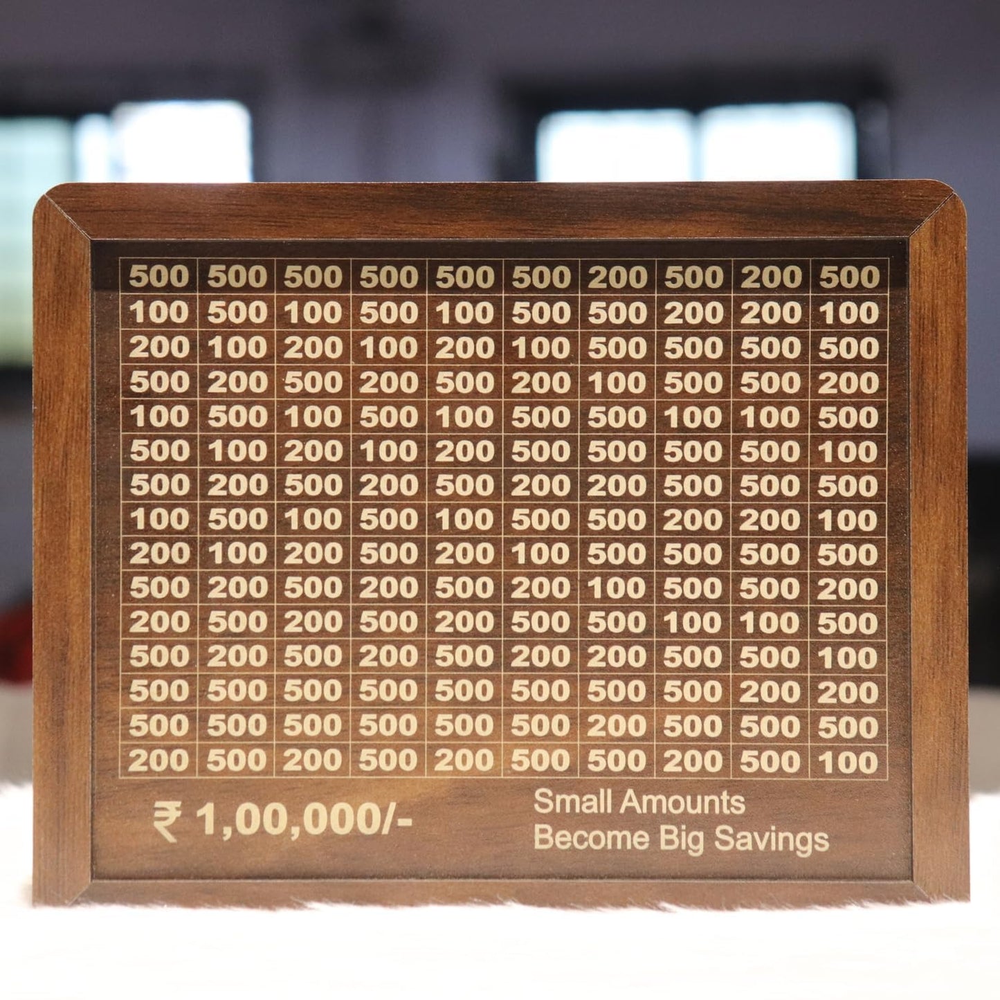 Money Saving Challenge Box(Piggy Bank)