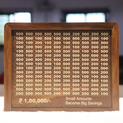 Money Saving Challenge Box(Piggy Bank)